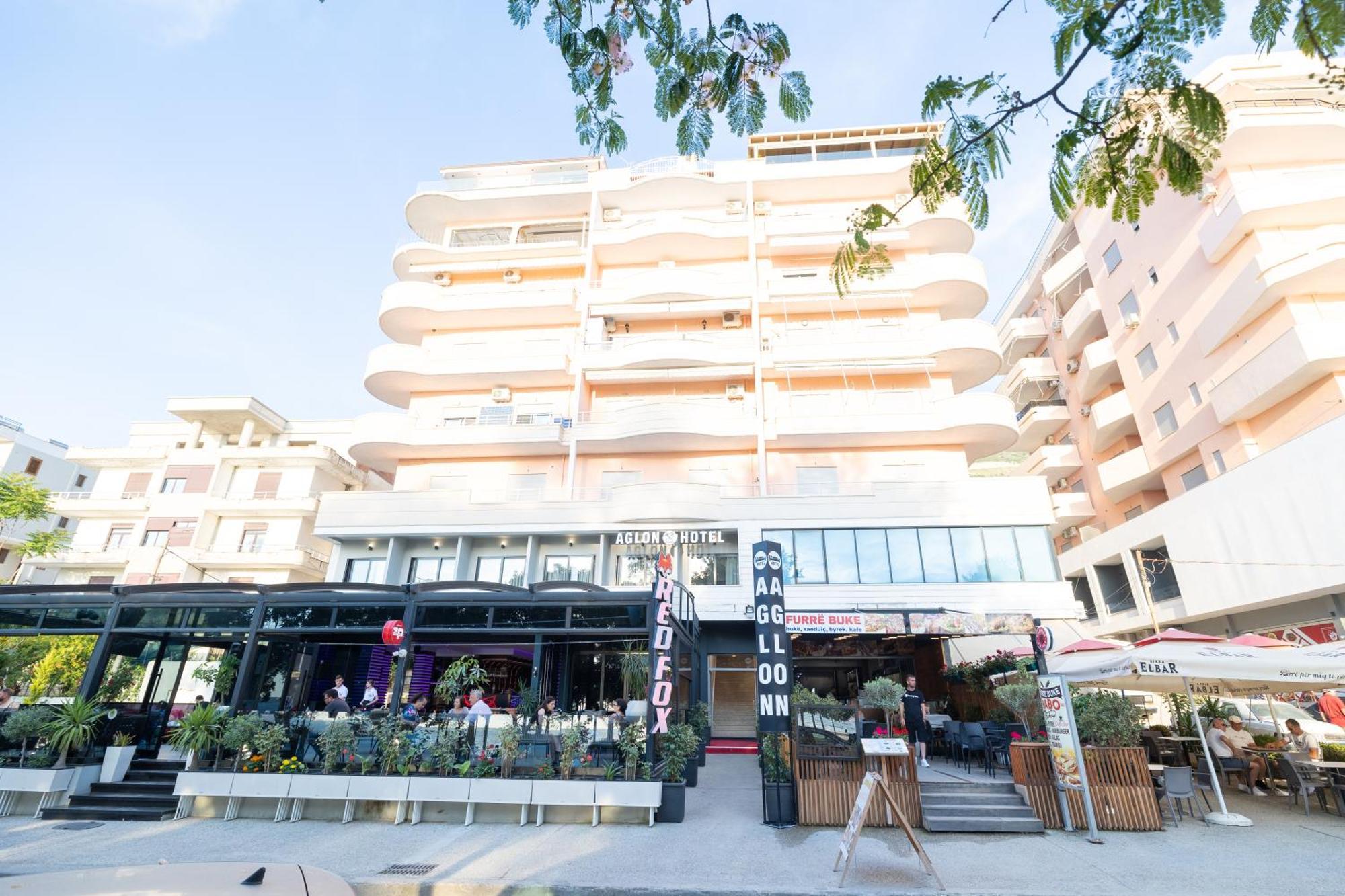 Aglon Twin'S Hotel Vlore Ngoại thất bức ảnh